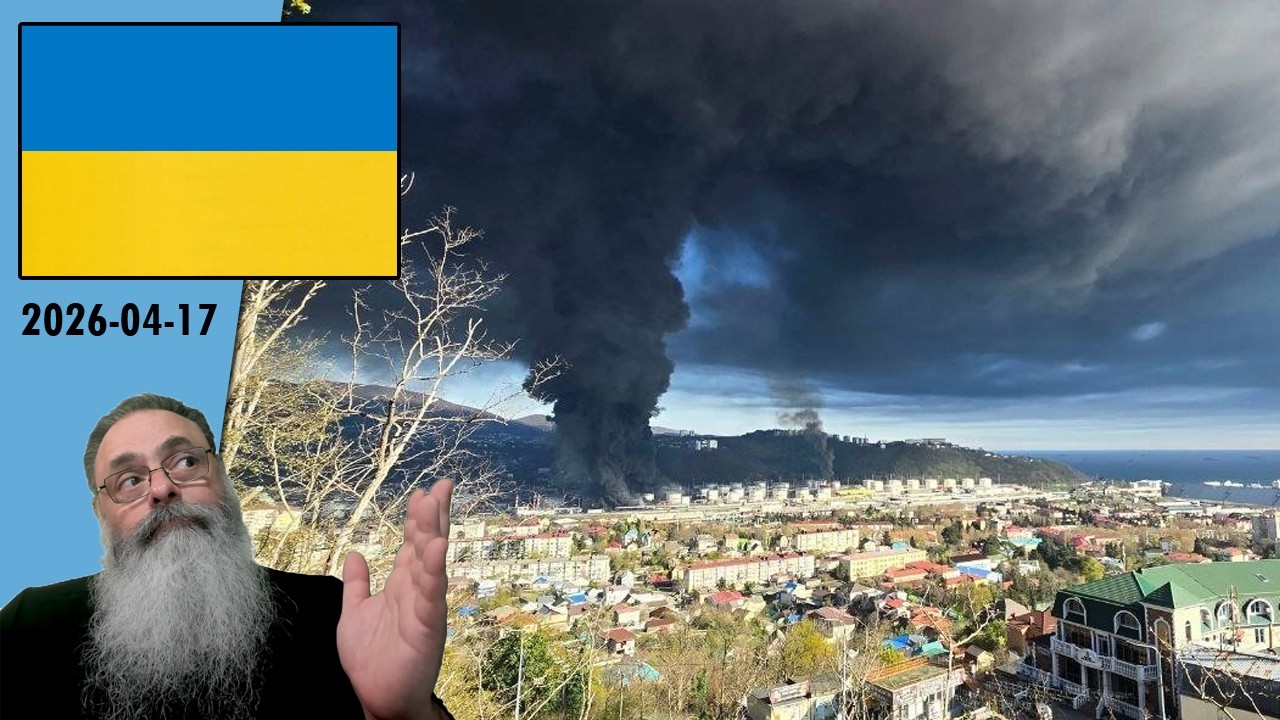 #Ucrânia 2026-04-17: UCRÂNIA ataca PORTO de TUAPSE NOVAMENTE e INCÊNDIO se ESPALHA na REFINARIA