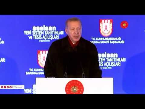 Cumhurbaşkanı Recep Tayyip Erdoğan’ın Aselsan da övgü dolu konuşması 13.11.2020