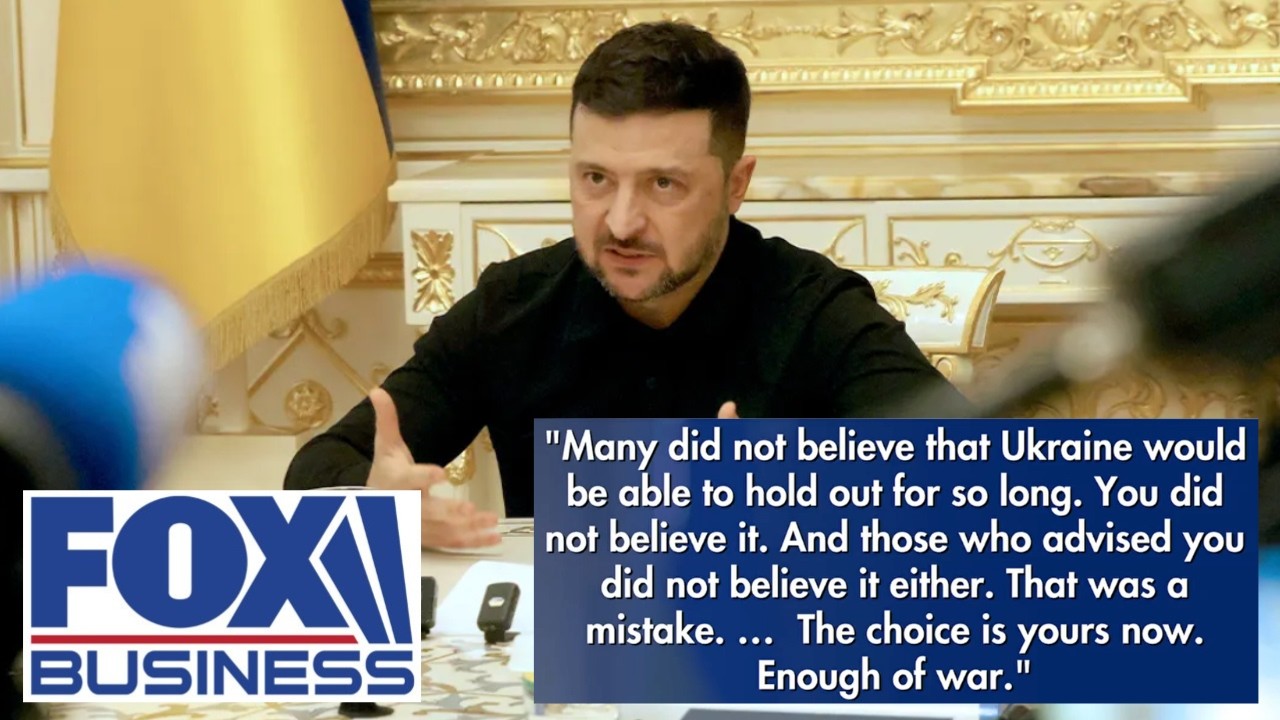 Ukraine’s Zelenskyy posts open letter to Putin urging an end to the war