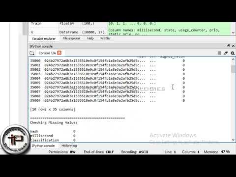 An Efficient Malware Prediction By Machine Learning Using Svm Classifier In Python Data Mining
