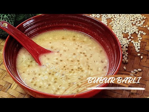 Bubur Barli dan Sagu | Sweet Barley Porridge with Palm Sugar | Healthy Summer Drink