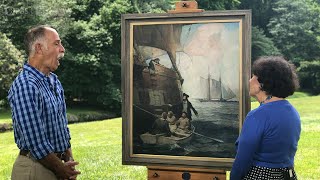 1923 Frank Schoonover Oil Painting | Best Moment | ANTIQUES ROADSHOW | PBS
