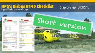 Airbus H145 Helicopter Checklist video