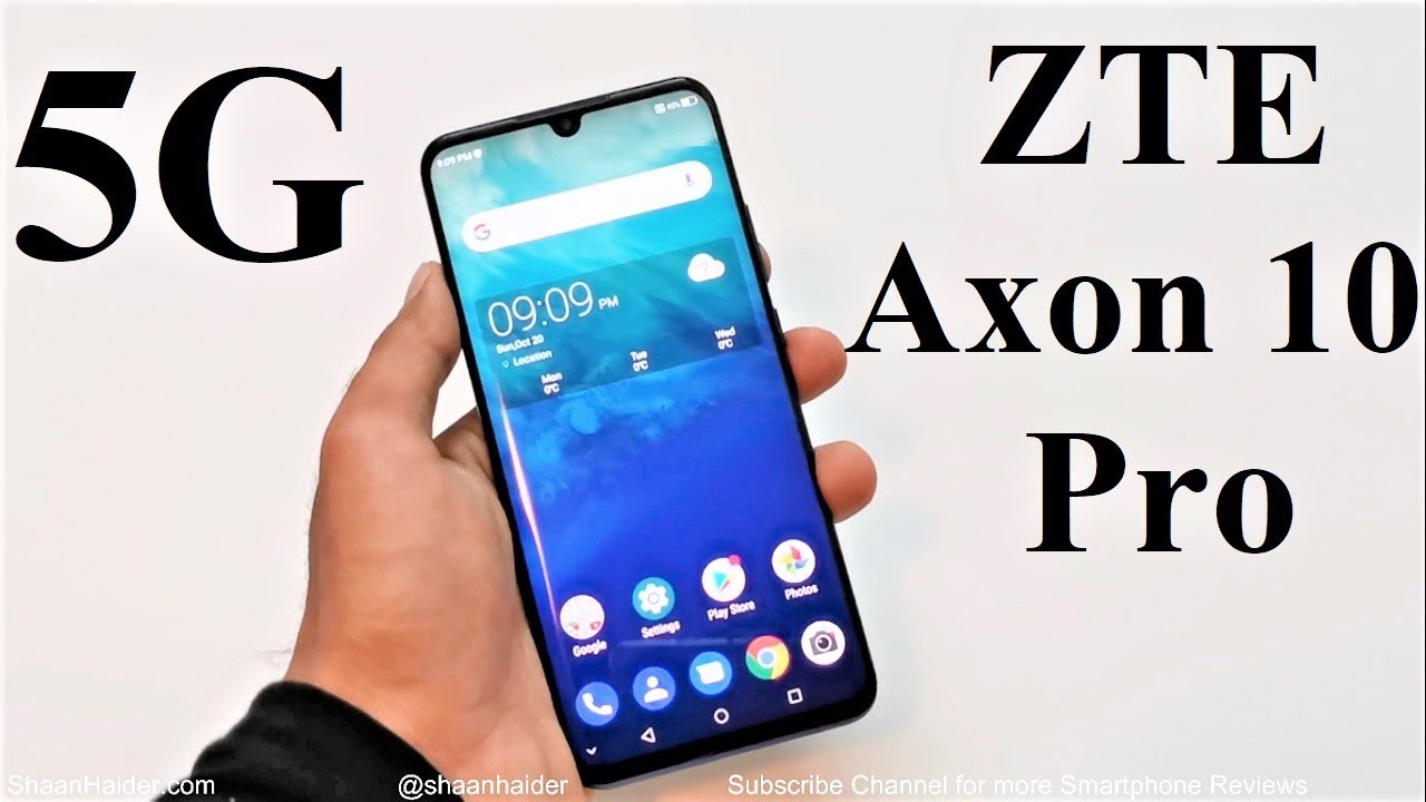 ZTE Axon 10 Pro 5G - Unboxing and First Impressions