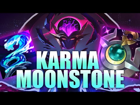 KARMA SUPPORT PERO EN TOP??? LA BUILD DEL MOMENTO MOONTONE+STAFF