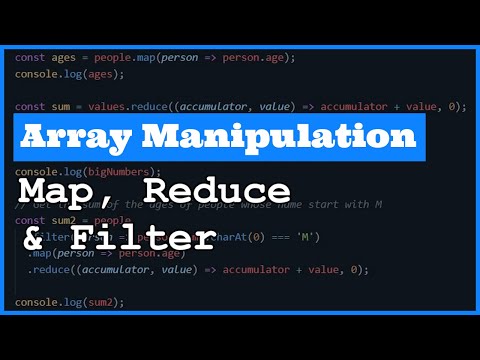 Array Manipulation Mastery Map Reduce And Filter With Javascript Examples