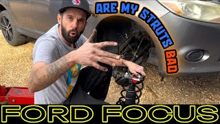 Are Your Struts Bad? Here's A Few Common Signs | Strut Replacement The Motor Mates Way! Ford Focus!