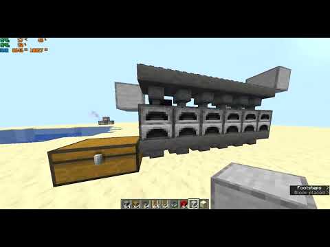 how to make a super smelter in latest  minecraft version 1.20.1| Mega Base Building