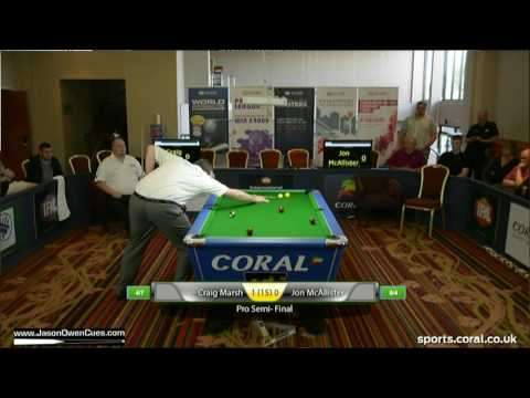 IPA Tour: European Open 2016 Marsh v McAllister Pro Semi-Final