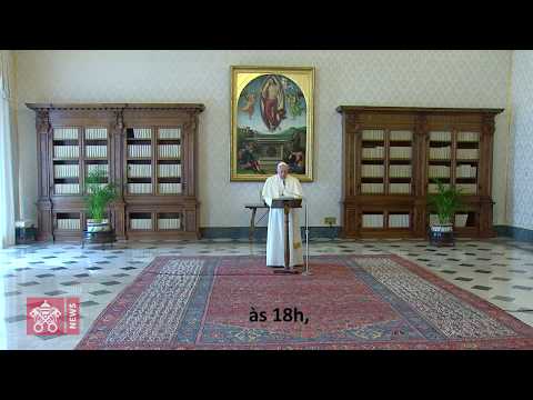 Católicos: encontro marcado com o Papa dia 27 de março