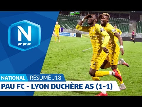 J18: Pau FC - Lyon Duchère (1-1), le résumé