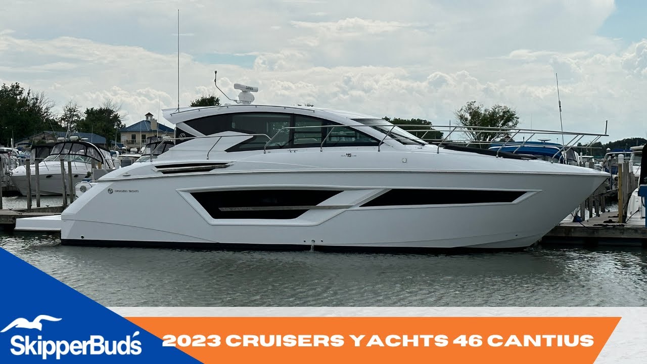 2023 Cruisers Yachts 46 Cantius Yacht Tour SkipperBud's