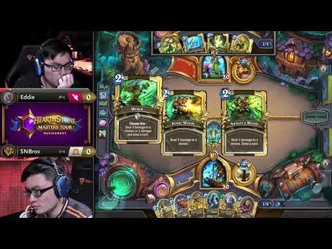 Eddie vs SNBrox - Quarterfinals - Hearthstone Masters Tour Bucharest