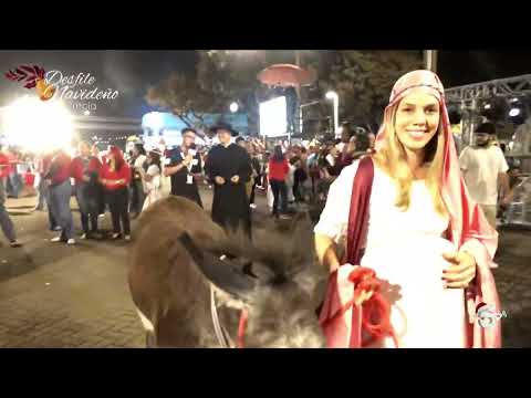 Desfile Nocturno Navideño Grecia Alajuela SuperCable Canal 5 Costa Rica