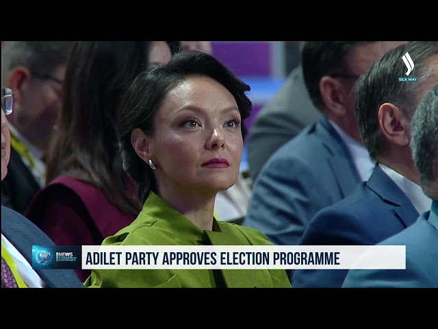 Adilet Party approves election programme