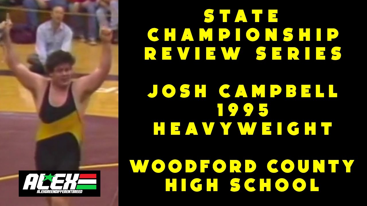 State Wrestling Championship match review w/ Joshua Campbell (Woodford County; HWT 1995)