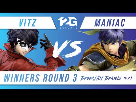BrookLAN Brawls 71 - Vitz (Joker) vs. Maniac (Ike) - Winners Round 3