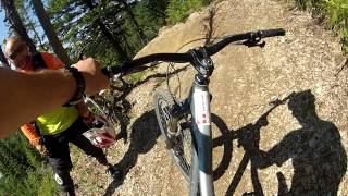 preview picture of video 'Downhill MTB - Kashmir Trail at Whitefish Mountain Resort'