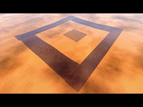 ROMAN ARCHER ARMY SURROUNDED BY HEAVY KNIGHTS - Ultimate Epic Battle Simulator 2 UEBS 2