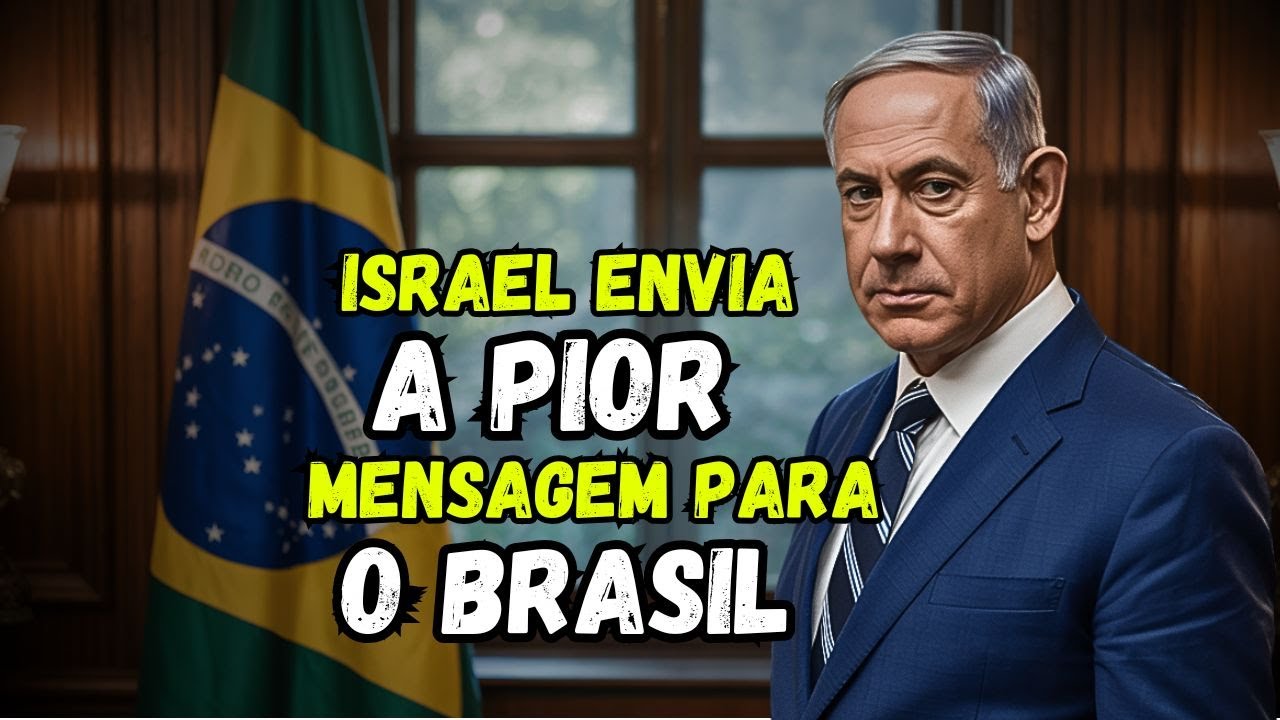 URGENTE - - ACABOU PARA RELAÇÃO BRASIL ISRAEL? - - MAIS UMA APUNHALADA