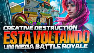 CREATIVE DESTRUCTION ESTÁ VOLTANDO EM 2026!🔥🔥🔥