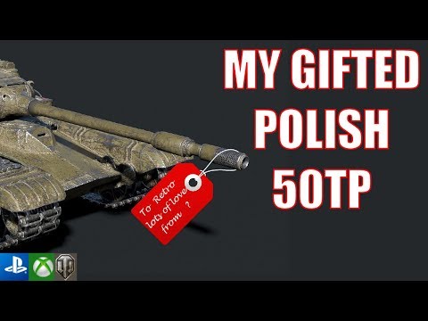 Rolling out my new Polish 50tp protoype - World of Tanks Console
