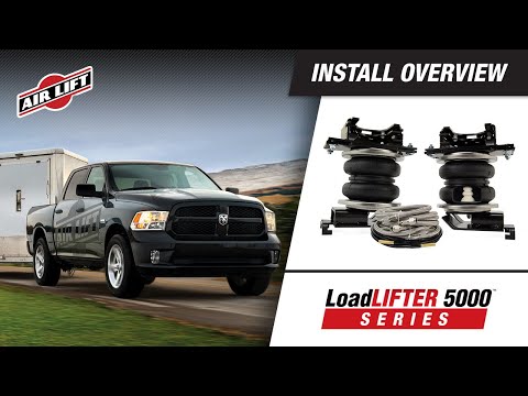 Install Overview: 89370 - LoadLifter 5000 Series - 2016 Dodge Ram 1500