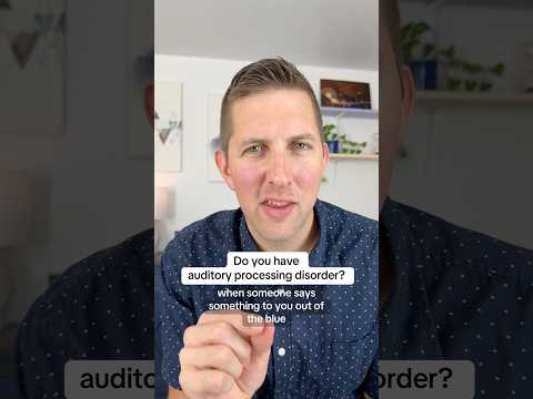 Do you have auditory processing disorder? #shorts