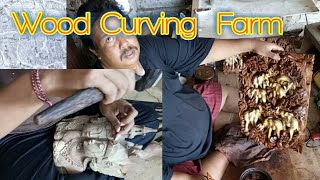 preview picture of video 'Wood Carving At Bali | Day Tour At Bali |'