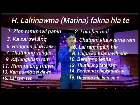 H. Lalrinawma (Marina) fakna hla te Vol-I