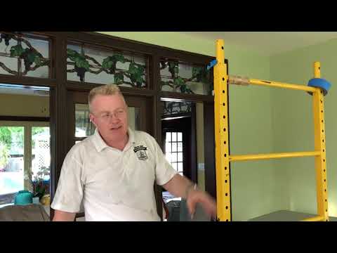 How To Hang Your First Sheet of Wallpaper On Your Ceiling -Spencer Colgan