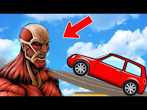 Cars vs Colossal Titan | Teardown