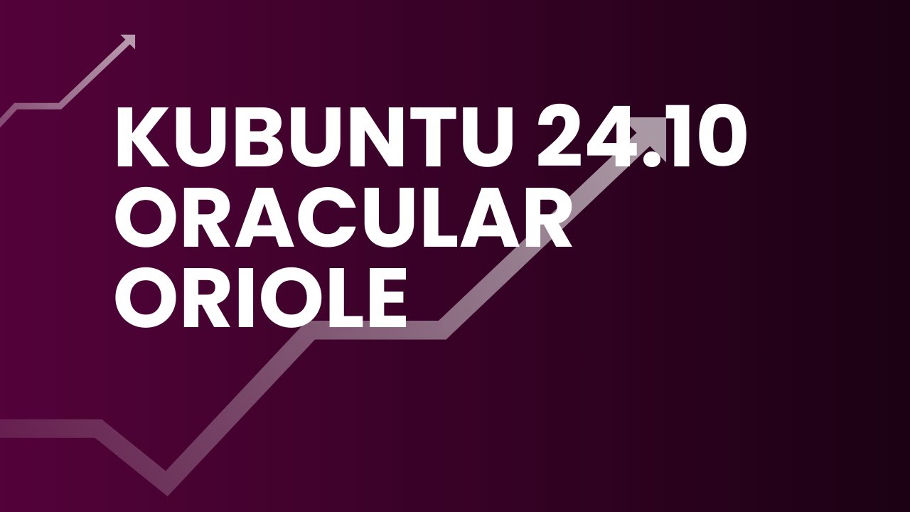 Kubuntu Oracular Oriole (24.10)