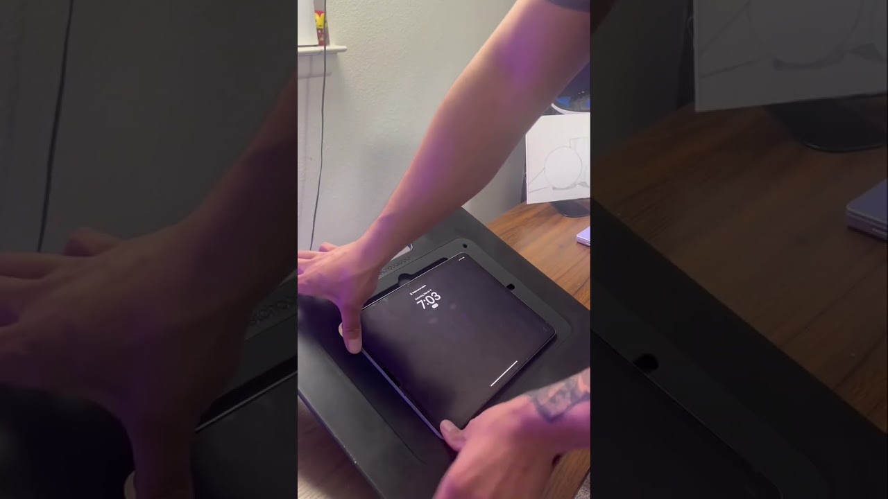 The Ultimate IPAD Drawing Setup #digitalartist #drawing #desksetup #studiotour #ipad #apple #artist