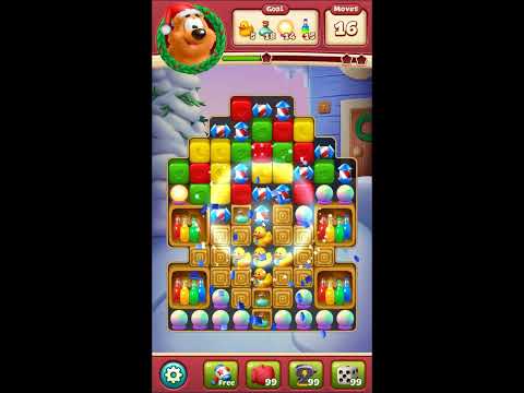 Toon Blast Level 6106 - NO BOOSTERS 🐻🐺🐱 | SKILLGAMING ✔️