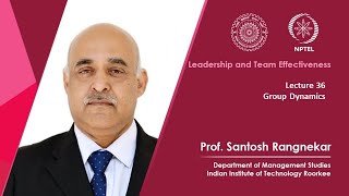 Lecture 36: Group Dynamics