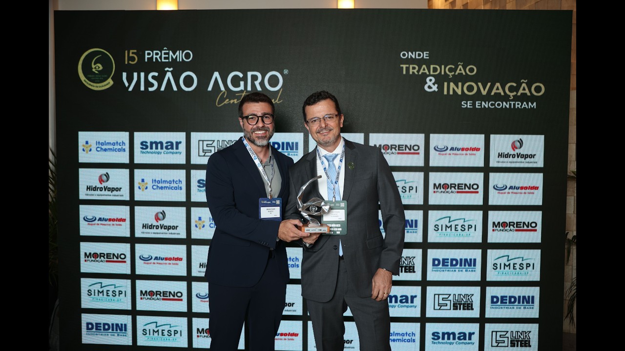 Solinftec conquista Prêmio Visão Agro Centro-Sul na categoria Agricultura Digital