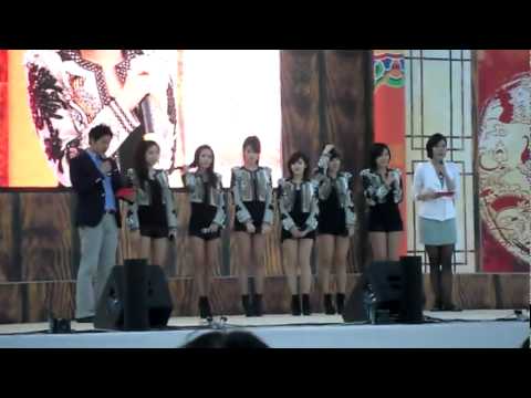 [Cam] 110514 T-ara - Talk @ Gyeryong-si Event [1]