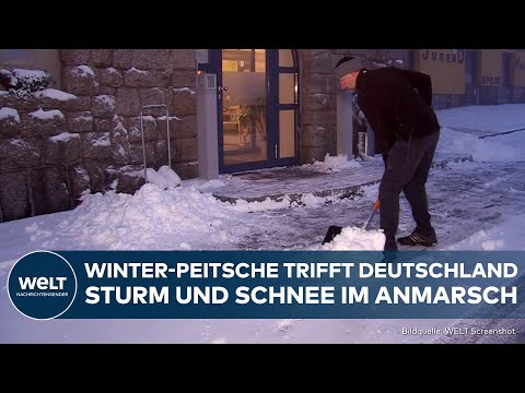 DEUTSCHLAND: Winter-Peitsche kommt! In einigen Regionen droht Schnee und Sturmböen