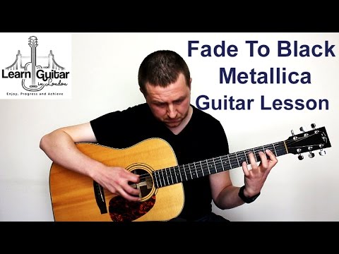 Metallica - Fade To Black - Guitar Lesson - Drue James - Part 1