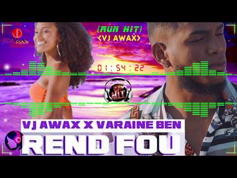 Vj Awax Feat. VARAINE BEN - Rend fou ( Run Hit 974 ) [ 2020 ] Audio Spectrum Analyzer Effect