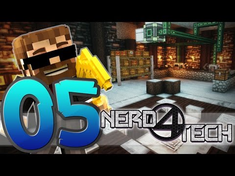 Minecraft ►BEVO TECH MODPACK►"NerdTech 4"- "MAGNETICRAFT ORE PROCESSING!"(Co-op Server)-EP 05