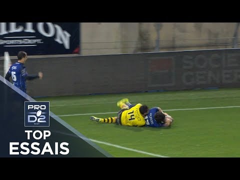 TOP Essais de la J14 – PRO D2 – Saison 2019-2020