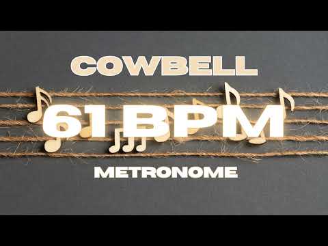 61 BPM - Cowbell Metronome