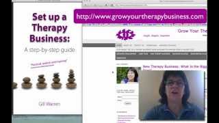 preview picture of video 'How To Set Up A Successful Therapy Business http://www.growyourtherapybusiness.com'