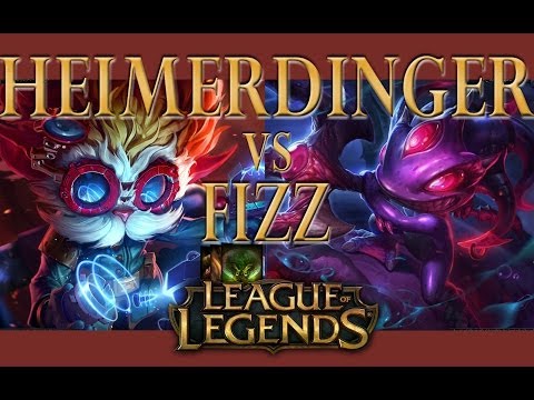League of legends  Heimerdinger vs Fizz