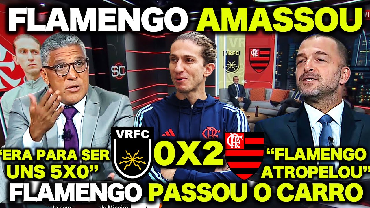 “FLAMENGO AMASSOU ! UM VOLUME DE JOGO INCRÍVEL do FLAMENGO !"  VOLTA REDONDA 0 X 2 FLAMENGO