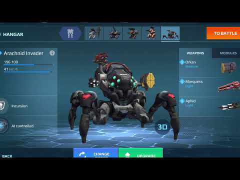 I got Arachnid Invader