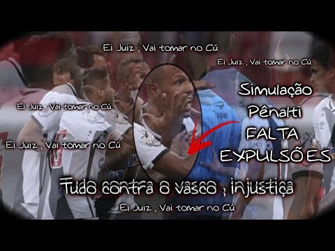 Erros de arbitragem contra o vasco , e lances semelhantes não marcados a favor [ BRASILEIRÃO 2017 ]