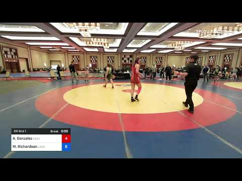164 Lbs Rr Rnd 1 - Athena Gonzalez, Krazy Monkey Wrestling Club Vs Mali Richardson, Lancaster Alli